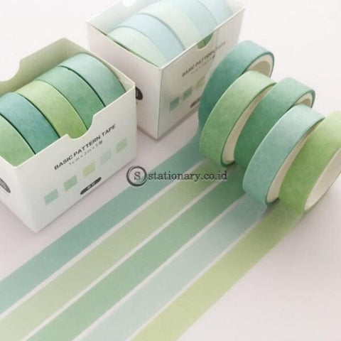 (Preorder) 5Pcs/box Japanese Washi Tape Set Diy Decoration Scrapbooking Planner Paper Wide Adhesive