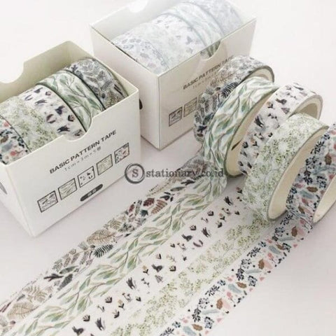 (Preorder) 5Pcs/pack Colorful Dream World Washi Tape Diy Scrapbooking Sticker Label Masking School
