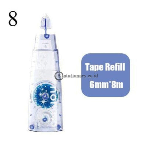 (Preorder) 6Mm*8M Cute Transparent Dot Glue Tape Decorative Double Sided For Kids Scrapbooking Photo
