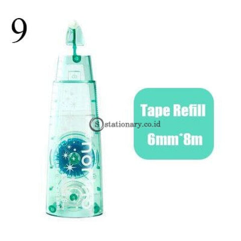 (Preorder) 6Mm*8M Cute Transparent Dot Glue Tape Decorative Double Sided For Kids Scrapbooking Photo