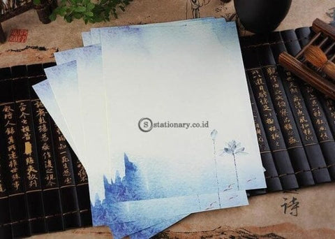 (Preorder) 8Pcs/lot Chinese Style Writing Paper Flower Letter For Kids Gift School Supplies Students