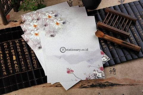 (Preorder) 8Pcs/lot Chinese Style Writing Paper Flower Letter For Kids Gift School Supplies Students