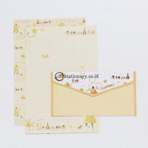 (Preorder) 9Pcs/lot Lovely Writing Stationery Paper With Envelopes For Invitation Letter Paper