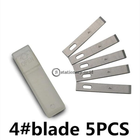 (Preorder) Carving Knife Or 5Pc Blades Wood Tools Fruit Craft Sculpture Engraving Utility Knife Diy