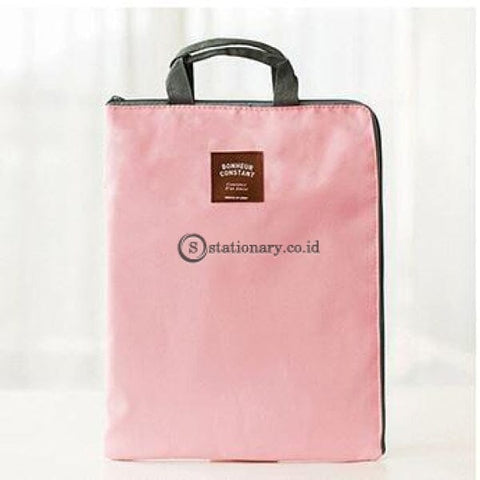 (Preorder) Coloffice 1Pc A4 File Products Zipper Oxford Canvas Bag Student Paper Exam Laptop