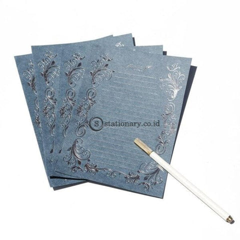 (Preorder) Coloffice 4Pcs/pack Retro Hot Stamping Envelope Paper Stationery Beautiful Romantic