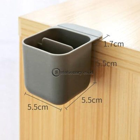 (Preorder) Creative Pasteable Pen Holder Desktop Storage Boxes Desk Organizer Office Sundries School