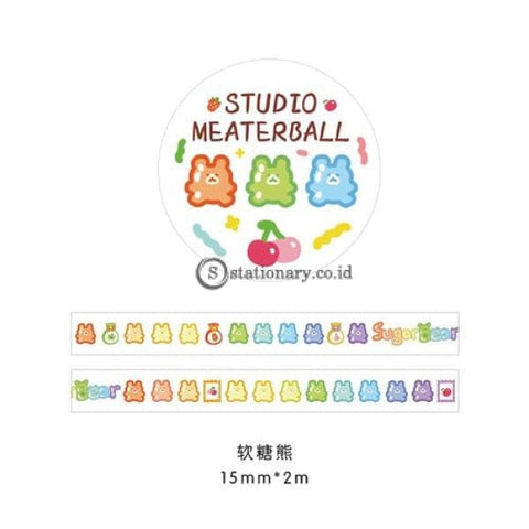 (Preorder) Cute Cat Family Series Journal Washi Tape Diy Scrapbooking Sticker Label Kawaii Pet