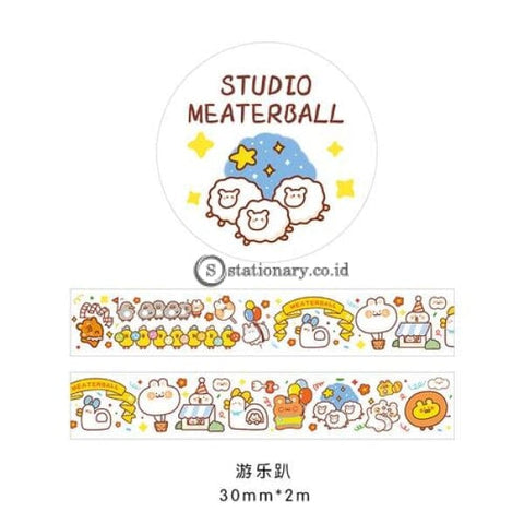 (Preorder) Cute Cat Family Series Journal Washi Tape Diy Scrapbooking Sticker Label Kawaii Pet