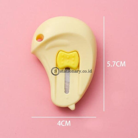 (Preorder) Cute Cloud Color Mini Portable Utility Knife Paper Cutter Cutting Razor Blade Office