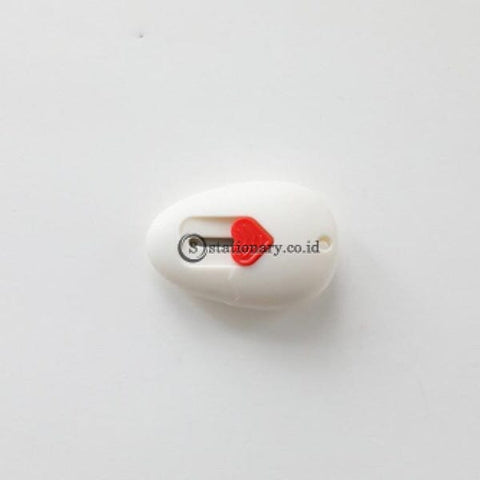 (Preorder) Cute Cloud Color Mini Portable Utility Knife Paper Cutter Cutting Razor Blade Office