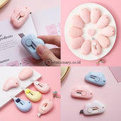 (Preorder) Cute Cloud Color Mini Portable Utility Knife Paper Cutter Cutting Razor Blade Office