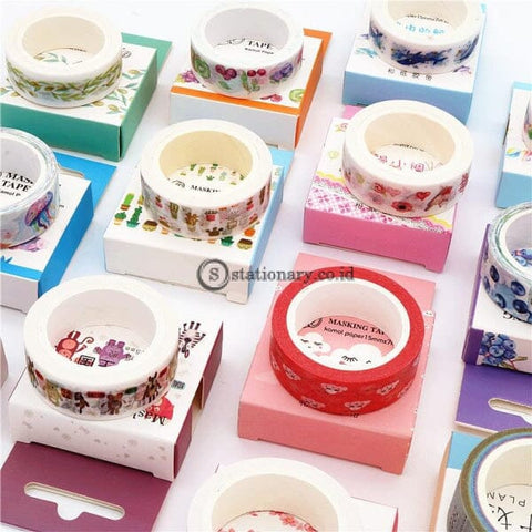 (Preorder) Cute Kawaii Plants Flowers Washi Tape Animal Grass Masking Tape Decorative Adhesive