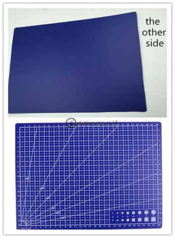 (Preorder) Double Sided Cutting Mat A4 Durable Cut Pad Patchwork Tool Handmade Plate Dark School