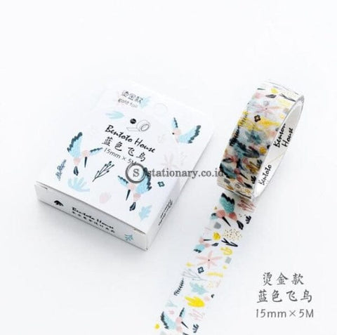 (Preorder) Flower Forest Dream Starry Sky Colorful Gilding Washi Tape Diy Scrapbooking Sticker Label