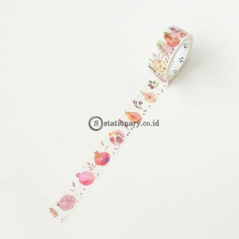 (Preorder) Fresh Fruits Washi Tape Diy Decor Planners Scrapbooking Sticker Making Paper Decoration