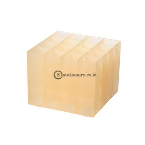 (Preorder) Jianwu Creative Transparent Plastic Pen Container Desktop Classification Storage Box