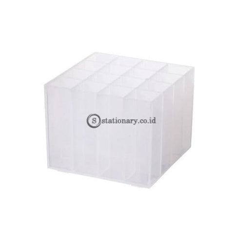 (Preorder) Jianwu Creative Transparent Plastic Pen Container Desktop Classification Storage Box