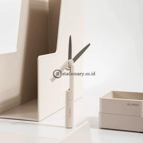 (Preorder) Kawaii Foldable Mini Scissors Creative Solid Color Knife Paper Cutting Stationery Kid