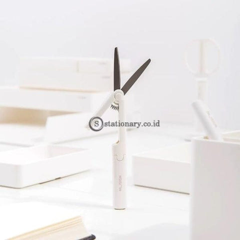 (Preorder) Kawaii Foldable Mini Scissors Creative Solid Color Knife Paper Cutting Stationery Kid