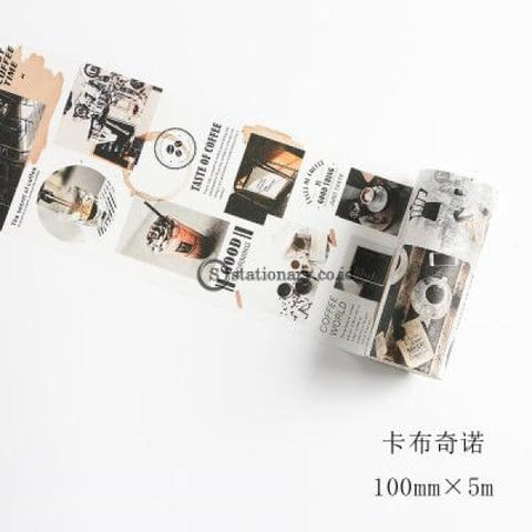 (Preorder) Leisure Time Series Washi Tape Adhesive Diy Scrapbooking Sticker Label Masking Student