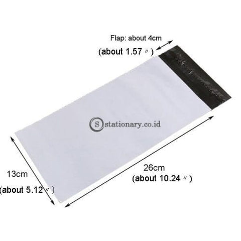 (Preorder) Light Gray Courier Bag 10Pcs Self-Seal Mailbag Plastic Poly Mailing Envelope Waterproof