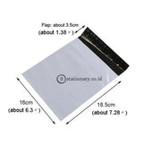 (Preorder) Light Gray Courier Bag 10Pcs Self-Seal Mailbag Plastic Poly Mailing Envelope Waterproof