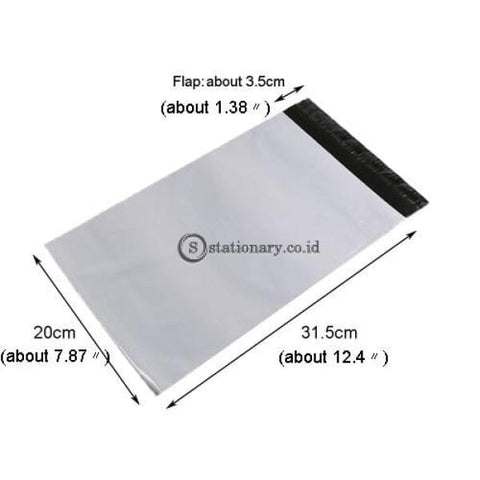 (Preorder) Light Gray Courier Bag 10Pcs Self-Seal Mailbag Plastic Poly Mailing Envelope Waterproof