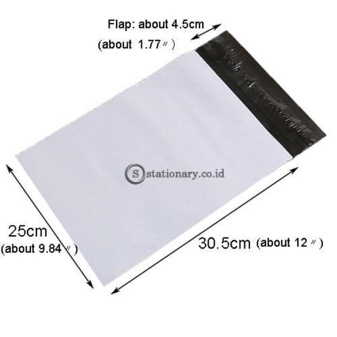 (Preorder) Light Gray Courier Bag 10Pcs Self-Seal Mailbag Plastic Poly Mailing Envelope Waterproof