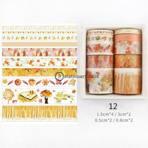 (Preorder) Mr Paper 26 Designs 10Pcs/box Cute Cartoon Animals Washi Tapes Scrapbooking Diy Deco