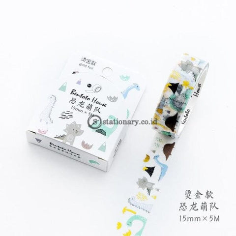 (Preorder) Starry Sky Forest Flower Unicorn Laser Gilding Decorative Washi Tape Adhesive Diy