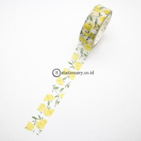 (Preorder) Summer Fruit Washi Tape Set Sticky Decorative Small Fresh Scrapbook Diy Office Stationery