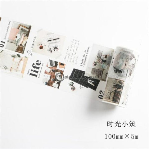 (Preorder) Travelling Washi Tape Diy Scrapbooking Sticker Label Masking School Office Supply V