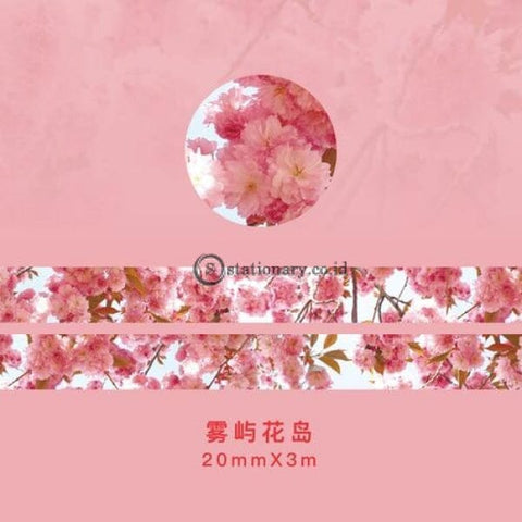 (Preorder) Wild Fantasy Story Series Washi Tape Flower Adhesive Diy Scrapbooking Sticker Label