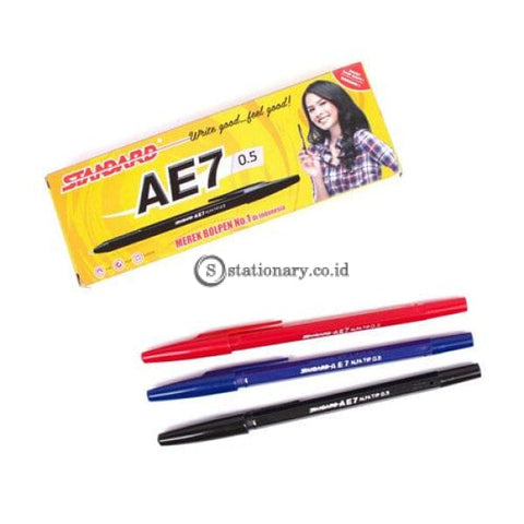 Standard Ballpoint Pen Ae7 Fine 0.5Mm Office Stationery