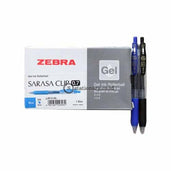 Zebra Ballpoint Sarasa Clip 0.7Mm Biru Office Stationery