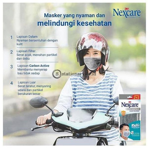 3M Masker Nexcare Carbon Mask Mp-20 Office Stationery