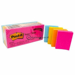 3M Post It 653-An Neon Colour Office Stationery