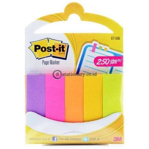 3M Post It Page Marker 671-5Anl Office Stationery