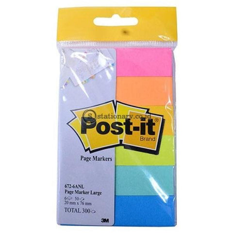 3M Post It Page Marker 672-6Anl Office Stationery