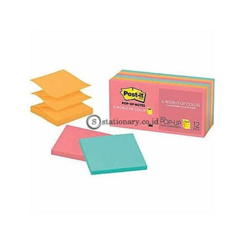 3M Post It Pop Up Notes R330-12An 3 X Inch Warna Office Stationery