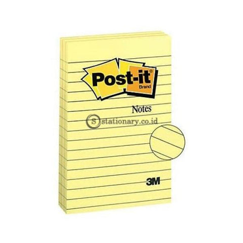 3M Post It Sticky Yellow Notes Line 660 4X6 Office Stationery