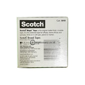 3M Scotch Magic Tape 810 (Isolasi) 3/4 X 36Y Office Stationery