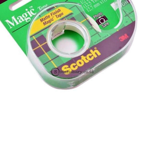 3M Scotch Magic Tape Dispenser 104 Uk 1/2 X 450Inch Office Stationery