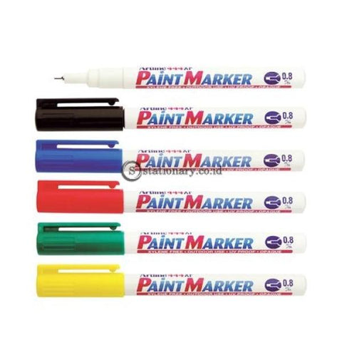 Artline Paint Marker Ek-444Xf 0.8Mm Putih Office Stationery