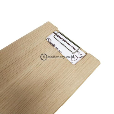 Bambi Clipboard Bill Holder Brown Wood #7072Bw Office Stationery
