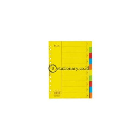 Bambi Index Divider Paper A4 10 Warna #2410 Office Stationery Promosi