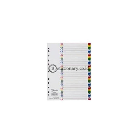 Bambi Index Divider Rigid Pvc A4 Numeric 1-31 Warna Colourful #2731C Office Stationery Promosi