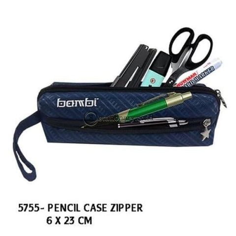 Bambi Tempat Pensil Case Zipper #5755 Office Stationery