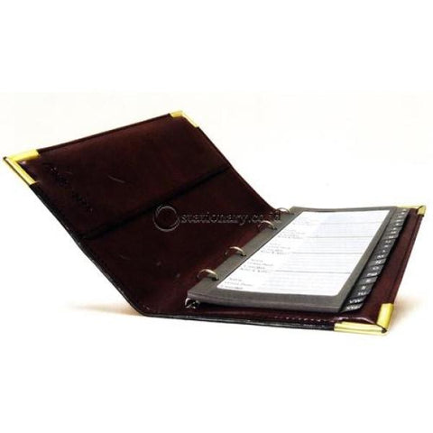 Bantex 747 Telephone And Address Book 15X23Cm 7440 Brown - 03 Office Stationery